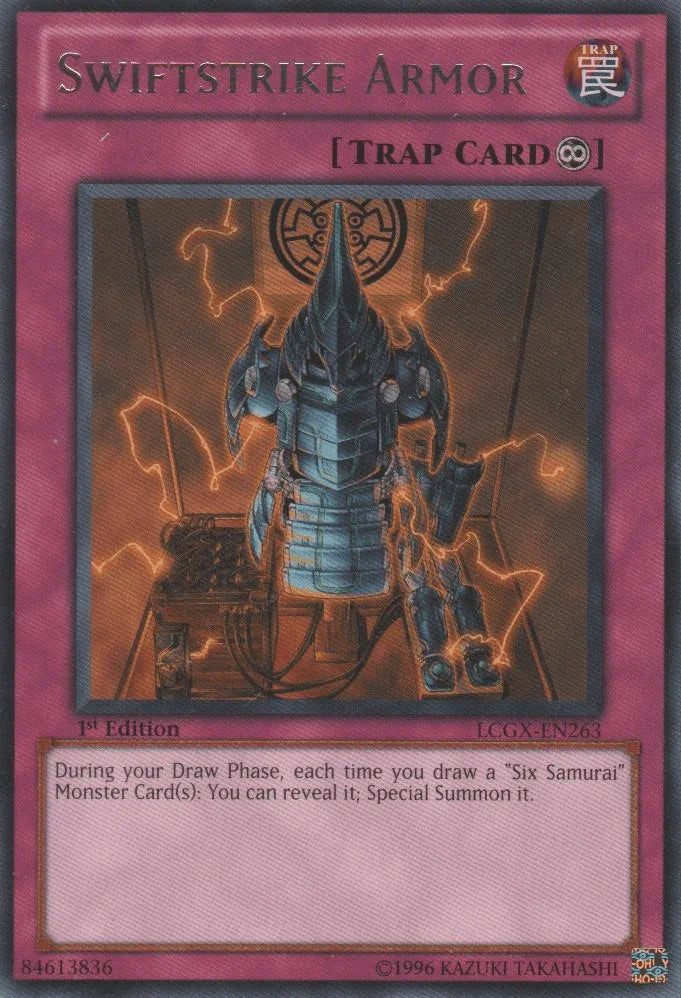 1st Edition, Continuous Trap, Legendary Collection 2, Rare, Trap, Unlimited Swiftstrike Armor [LCGX-EN263] Rare - Trading Card World