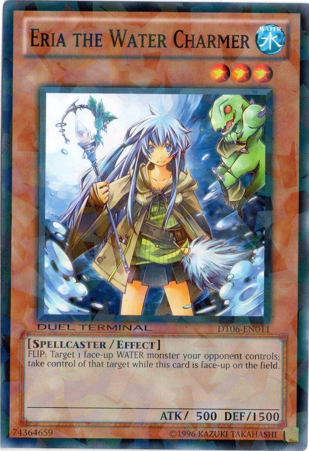 Common, Duel Terminal 6, Effect Monster, Limited, Spellcaster, Water Eria the Water Charmer [DT06-EN011] Common - Trading Card World