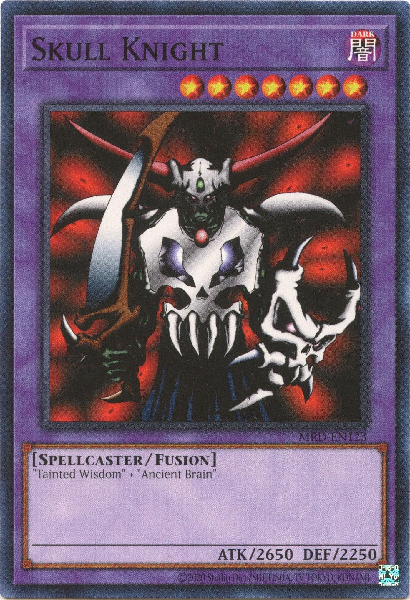 Common, Dark, Fusion Monster, Metal Raiders (25th Anniversary Edition), Spellcaster, Unlimited Skull Knight (25th Anniversary) [MRD-EN123] Common - Trading Card World