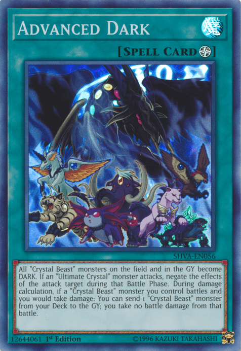 1st Edition, Field Spell, Shadows in Valhalla, Spell, Super Rare Advanced Dark [SHVA-EN056] Super Rare - Trading Card World