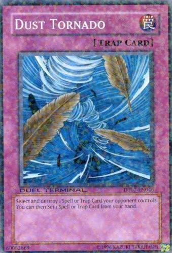 Common, Duel Terminal 1, Limited, Normal Trap, Trap Dust Tornado [DT01-EN046] Common - Trading Card World