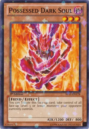 1st Edition, Battle Pack: Epic Dawn, Dark, Effect Monster, Fiend, Starfoil Rare, Unlimited Possessed Dark Soul [BP01-EN178] Starfoil Rare - Trading Card World