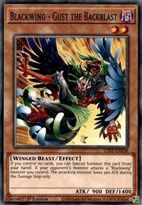 1st Edition, Common, Dark, Effect Monster, Legendary Duelists: Season 2, Winged Beast Blackwing - Gust the Backblast [LDS2-EN038] Common - Trading Card World