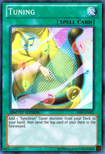 Limited, Normal Spell, Shadow Specters, Spell, Super Rare Tuning [SHSP-ENSE2] Super Rare - Trading Card World
