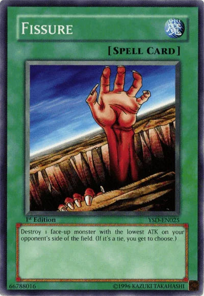 1st Edition, Common, Normal Spell, Spell, Starter Deck 2006, Unlimited Fissure [YSD-EN025] Common - Trading Card World