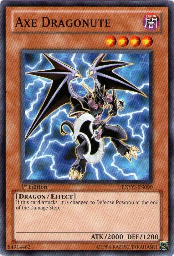 1st Edition, Common, Dark, Dragon, Effect Monster, Extreme Victory, Unlimited Axe Dragonute [EXVC-EN090] Common - Trading Card World