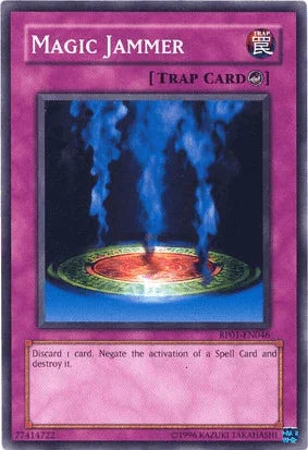 Common, Counter Trap, Retro Pack 1, Trap, Unlimited Magic Jammer [RP01-EN046] Common - Trading Card World