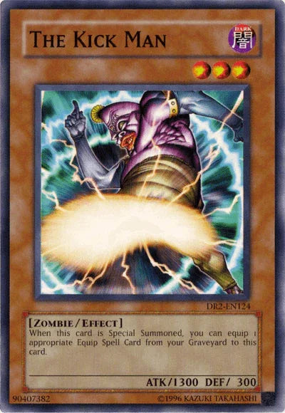 Common, Dark, Dark Revelation Volume 2, Effect Monster, Unlimited, Zombie The Kick Man [DR2-EN124] Common - Trading Card World