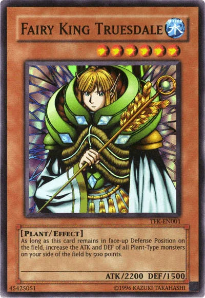 Effect Monster, Plant, Super Rare, The Falsebound Kingdom, Unlimited, Water Fairy King Truesdale [TFK-EN001] Super Rare - Trading Card World