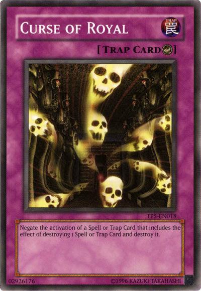 Common, Counter Trap, Tournament Pack 5, Trap, Unlimited Curse of Royal [TP5-EN018] Common - Trading Card World