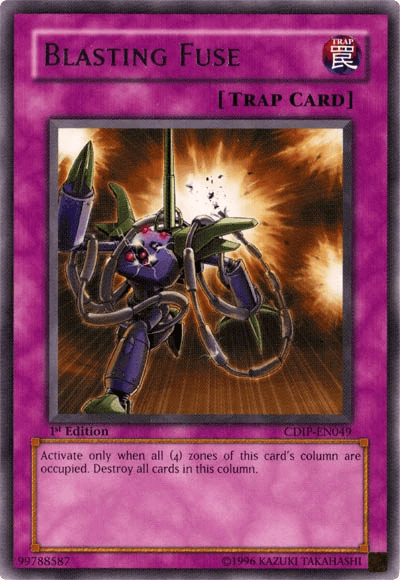 1st Edition, Cyberdark Impact, Normal Spell, Rare, Trap, Unlimited Blasting Fuse [CDIP-EN049] Rare - Trading Card World