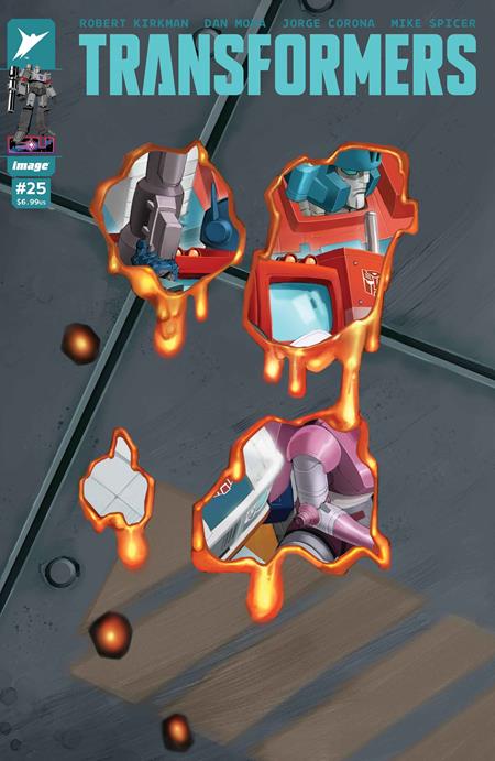 Transformers #25 K Eric Canete Foil Die Cut Variant (10/08/2025) Image