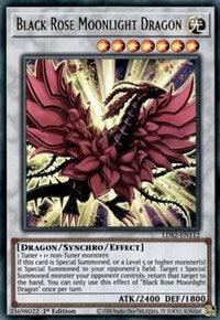 1st Edition, Dragon, Legendary Duelists: Season 2, Light, Synchro/Effect Monster, Ultra Rare Black Rose Moonlight Dragon [LDS2-EN112] Ultra Rare - Trading Card World