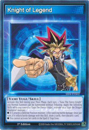 1st Edition, Common, Skill, Speed Duel: Match of the Millennium, Yami yugi Knight of Legend [SS04-ENS02] Common - Trading Card World