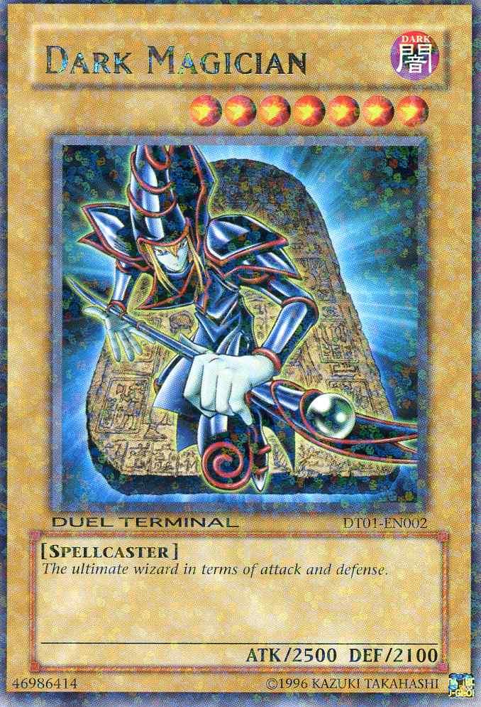 Dark, Duel Terminal 1, Limited, Normal Monster, Rare, Spellcaster Dark Magician [DT01-EN002] Rare - Trading Card World