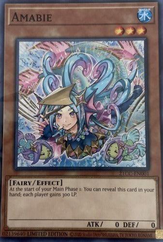 Common, Effect Monster, Fairy, Limited, Remote Duel Promos, Water Amabie [21CC-EN001] Common - Trading Card World