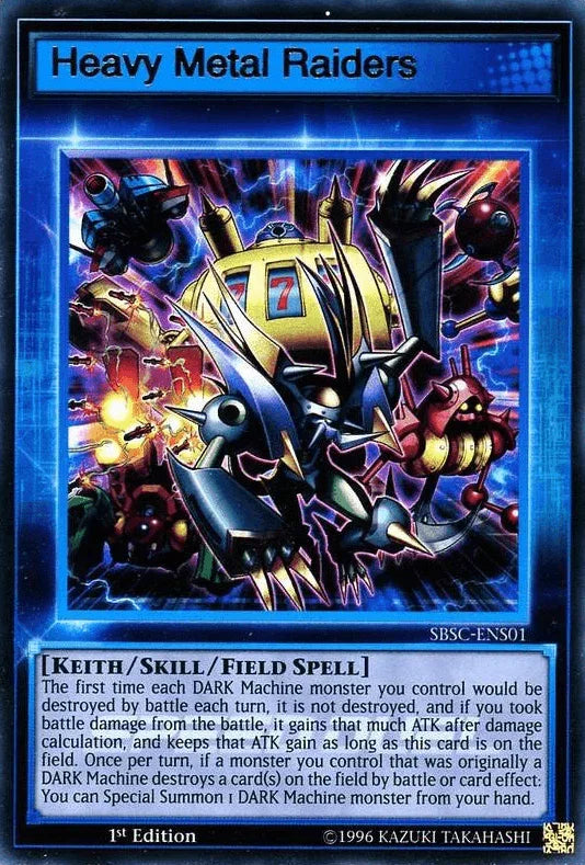 1st Edition, Keith, Skill/Field Spell, Speed Duel: Scars of Battle, Ultra Rare Heavy Metal Raiders [SBSC-ENS01] Ultra Rare - Trading Card World