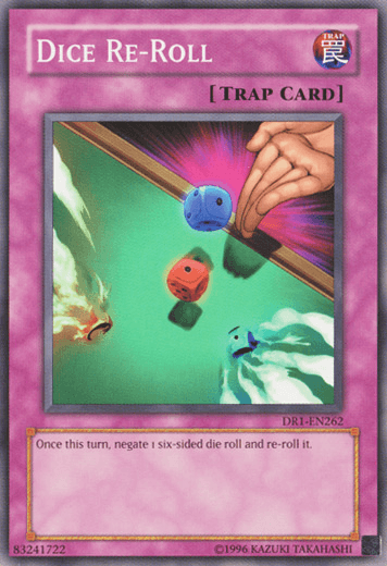 Common, Dark Revelation Volume 1, Normal Trap, Trap, Unlimited Dice Re-Roll [DR1-EN262] Common - Trading Card World