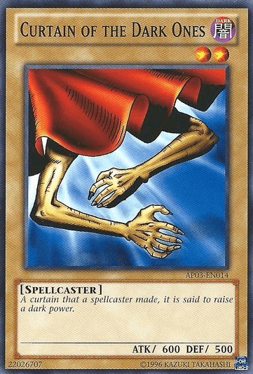 Astral Pack 3, Common, Dark, Normal Monster, Spellcaster, Unlimited Curtain of the Dark Ones [AP03-EN014] Common - Trading Card World