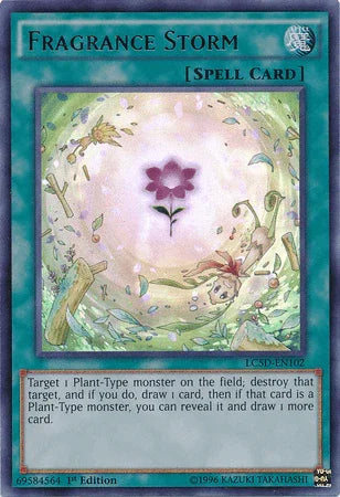 1st Edition, Legendary Collection 5D's, Normal Spell, Spell, Ultra Rare Fragrance Storm [LC5D-EN102] Ultra Rare - Trading Card World