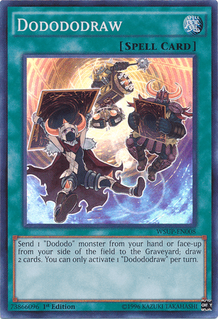 1st Edition, Normal Spell, Spell, Super Rare, World Superstars Dodododraw [WSUP-EN008] Super Rare - Trading Card World