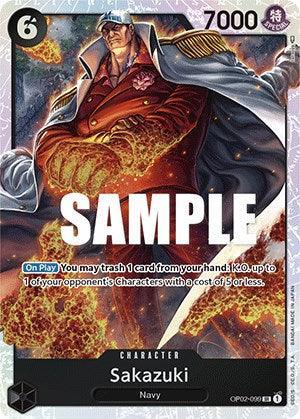 Character, Navy, Paramount War, Super Rare Sakazuki [Paramount War] - Trading Card World