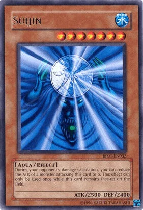 Aqua, Effect Monster, Rare, Retro Pack 1, Unlimited, Water Suijin [RP01-EN032] Rare - Trading Card World