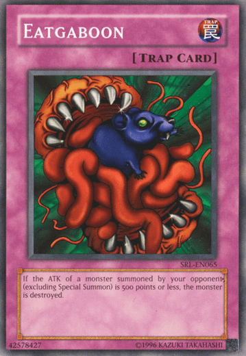 Common, Normal Trap, Spell Ruler, Trap, Unlimited Eatgaboon [SRL-065] Common - Trading Card World