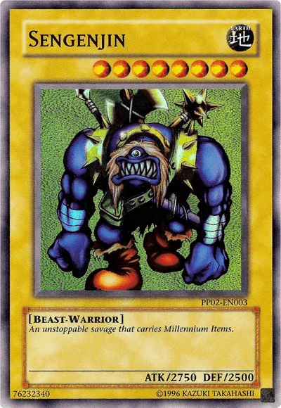Beast-Warrior, Earth, Normal Monster, Premium Pack 2, Super Rare, Unlimited Sengenjin [PP02-EN003] Super Rare - Trading Card World