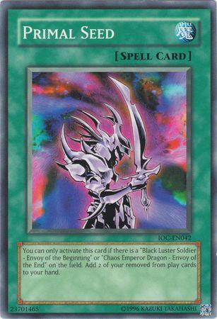 Common, Invasion of Chaos, Normal Spell, Spell, Unlimited Primal Seed [IOC-EN042] Common - Trading Card World