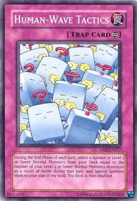 Common, Continuous Trap, Dark Revelation Volume 2, Trap, Unlimited Human-Wave Tactics [DR2-EN217] Common - Trading Card World