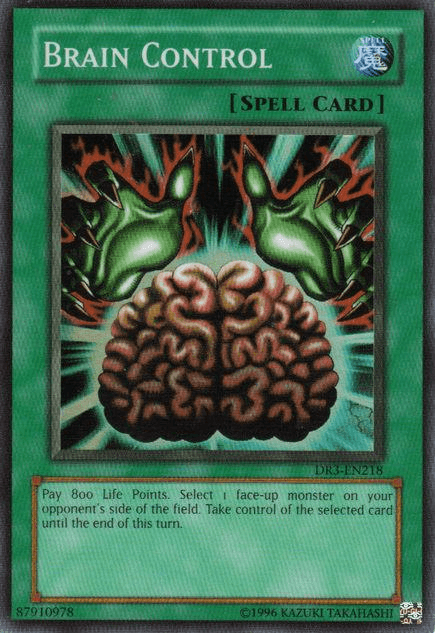 Dark Revelation Volume 3, Normal Spell, Spell, Super Rare, Unlimited Brain Control [DR3-EN218] Super Rare - Trading Card World