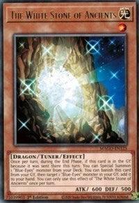 1st Edition, Dragon, Light, Maximum Gold, Rare, Tuner/ Effect Monster The White Stone of Ancients [MAGO-EN125] Rare - Trading Card World