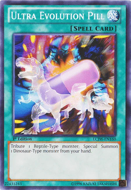 1st Edition, Common, Legendary Collection 4: Joey's World, Normal Spell, Spell Ultra Evolution Pill [LCJW-EN160] Common - Trading Card World