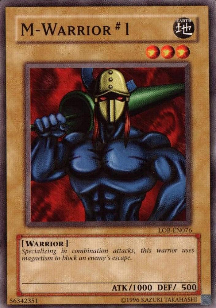 Common, Earth, Normal Monster, The Legend of Blue Eyes White Dragon, Unlimited, Warrior M-Warrior #1 [LOB-EN076] Common - Trading Card World