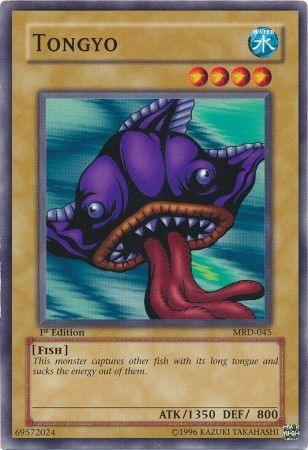 1st Edition, Common, Fish, Metal Raiders, Normal Monster, Unlimited, Water Tongyo [MRD-045] Common - Trading Card World