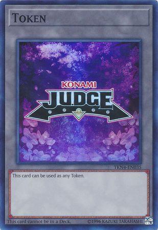 Judge Promotional Cards, Super Rare, Token, Unlimited Token [TKN4-EN035] Super Rare - Trading Card World