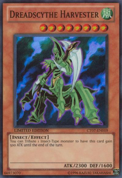 2010 Collectors Tins, Effect Monster, Insect, Limited, Super Rare, Wind Dreadscythe Harvester [CT07-EN019] Super Rare - Trading Card World