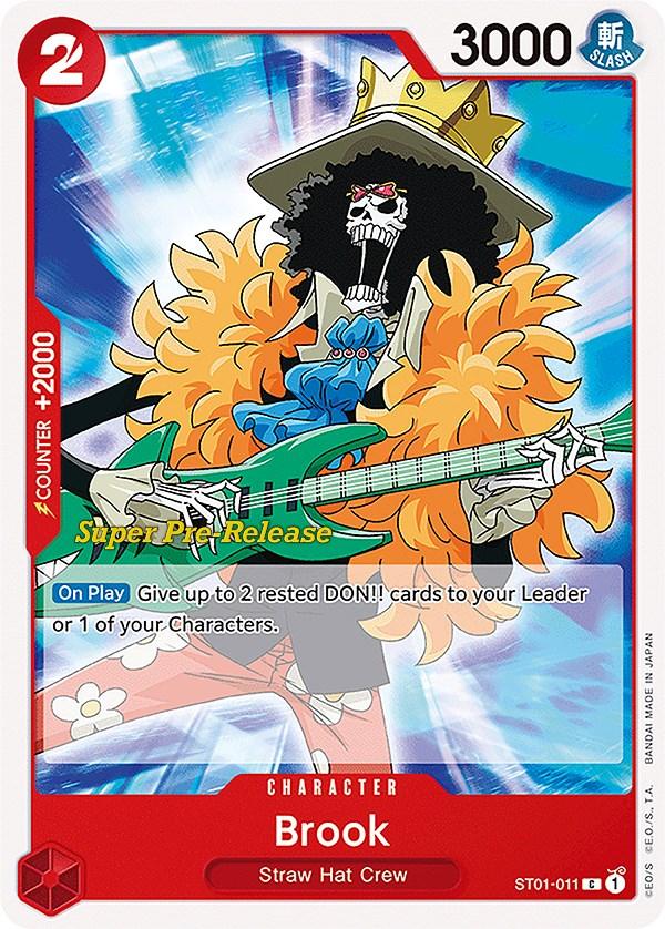 Character, Common, Starter Decks, Straw Hat Crew, Super Pre-Release Starter Deck: Straw Hat Crew Brook [Super Pre-Release Starter Deck: Straw Hat Crew] - Trading Card World