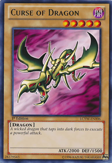 1st Edition, Dark, Dragon, Legendary Collection 3: Yugi's World, Normal Monster, Rare, Unlimited Curse of Dragon [LCYW-EN006] Rare - Trading Card World