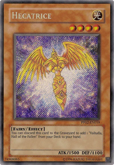Effect Monster, Fairy, Light, Premium Pack 2, Secret Rare, Unlimited Hecatrice [PP02-EN019] Secret Rare - Trading Card World