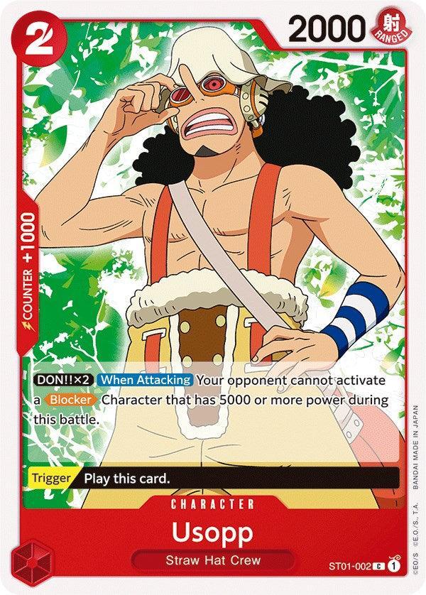 Character, Common, Starter Deck: Straw Hat Crew, Starter Decks, Straw Hat Crew Usopp [Starter Deck: Straw Hat Crew] - Trading Card World
