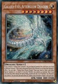 1st Edition, Dragon, Effect Monster, Legendary Duelists: Season 2, Light, Secret Rare Galaxy-Eyes Afterglow Dragon [LDS2-EN052] Secret Rare - Trading Card World