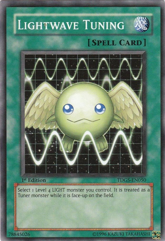 1st Edition, Common, Normal Spell, Spell, The Duelist Genesis, Unlimited Lightwave Tuning [TDGS-EN050] Common - Trading Card World