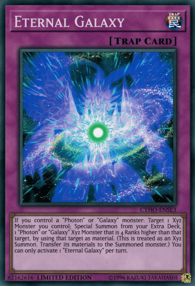 Cybernetic Horizon, Limited, Normal Trap, Super Rare, Trap Eternal Galaxy [CYHO-ENSE3] Super Rare - Trading Card World