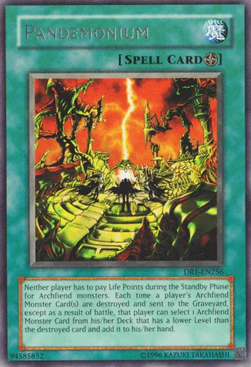 Dark Revelation Volume 1, Field Spell, Rare, Spell, Unlimited Pandemonium [DR1-EN256] Rare - Trading Card World