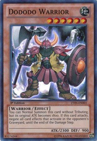 1st Edition, 2013 Zexal Collection Tin, Earth, Effect Monster, Super Rare, Warrior Dododo Warrior [ZTIN-EN001] Super Rare - Trading Card World