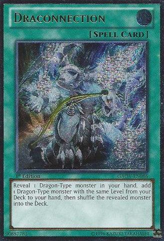 1st Edition, Galactic Overlord, Normal Spell, Spell, Ultimate Rare, Unlimited Draconnection [GAOV-EN086] Ultimate Rare - Trading Card World