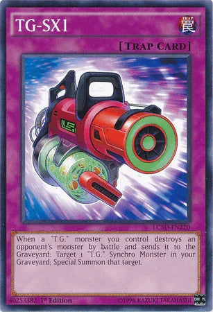 1st Edition, Common, Legendary Collection 5D's, Normal Trap, Trap TG-SX1 [LC5D-EN220] Common - Trading Card World