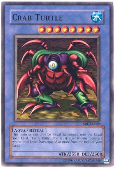 Aqua, Common, Ritual Monster, Spell Ruler, Unlimited, Water Crab Turtle [SRL-069] Common - Trading Card World